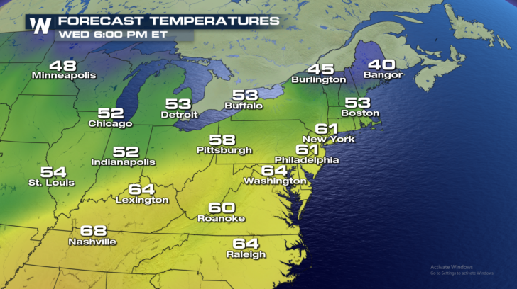 Halloween Weather... Tricks & Treats Across The Country