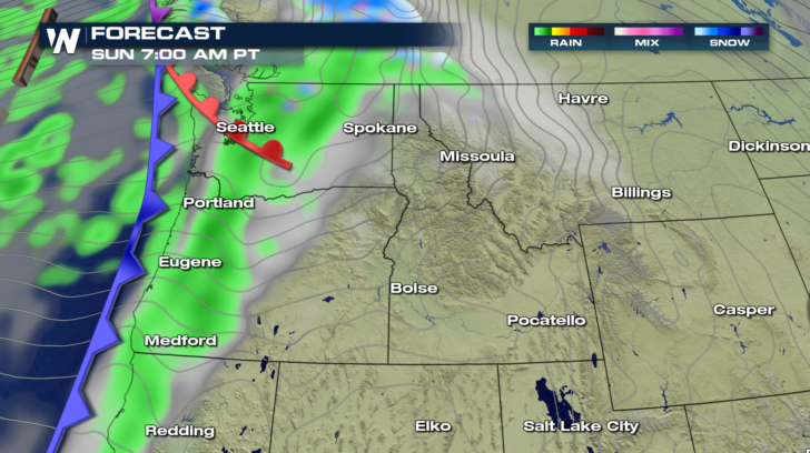 Active Weather Pattern For The Northwest