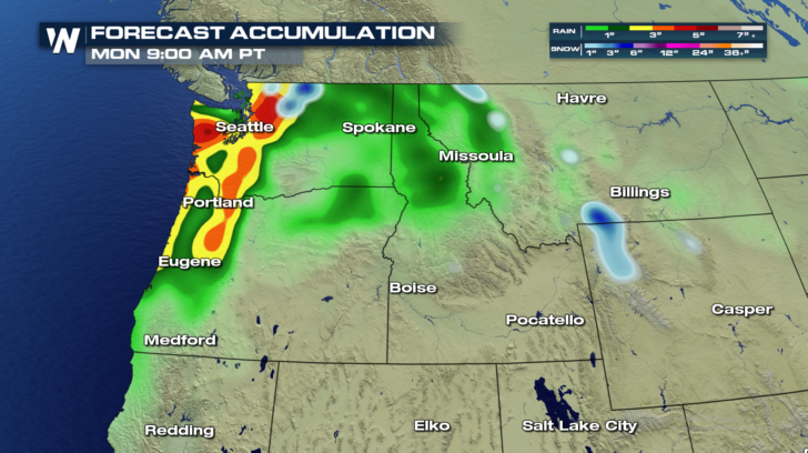 Active Weather Pattern For The Northwest