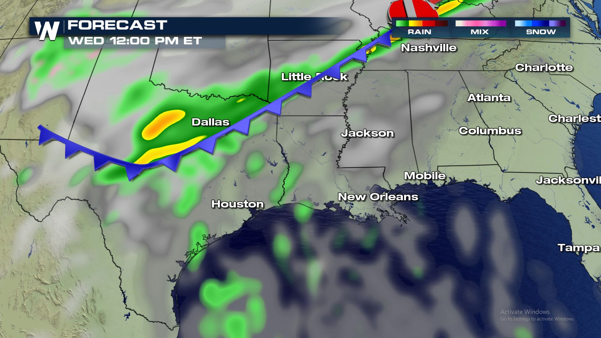 Severe Storms in the Forecast for East Texas on Halloween