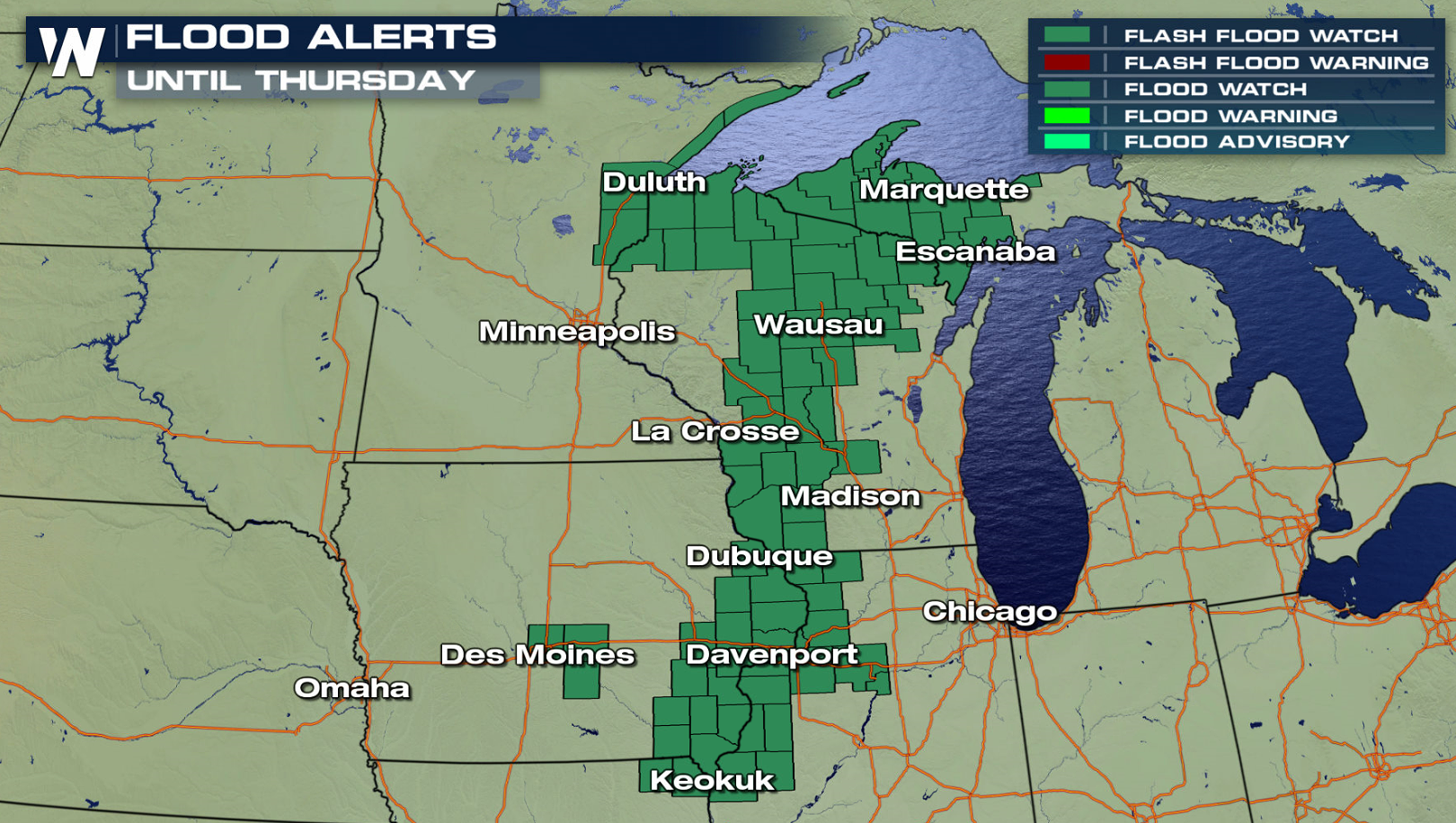 Flooding Concerns in the Upper Midwest - WeatherNation
