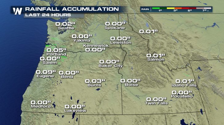 Another System Soaks the Northwest