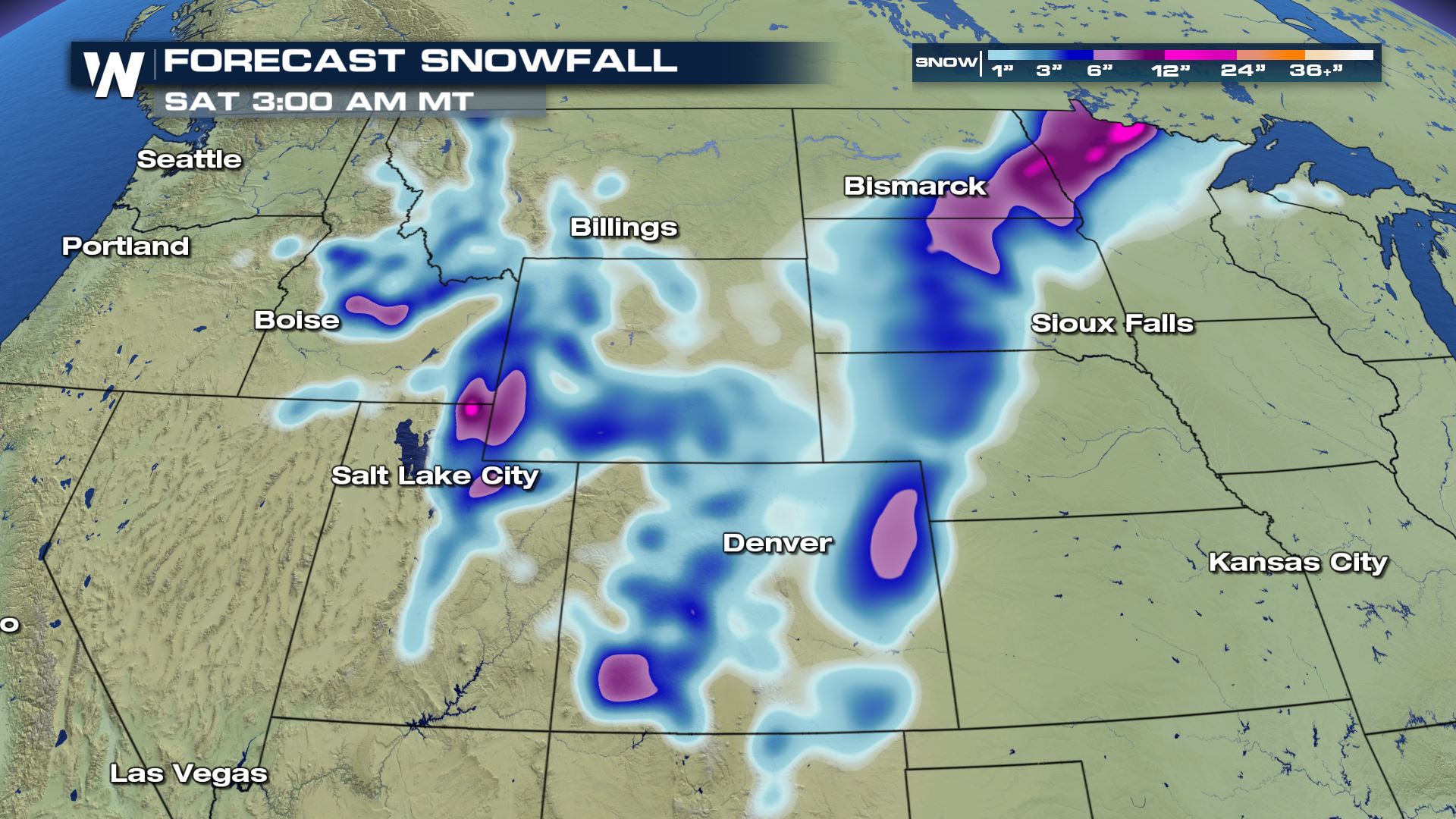 Winter Weather Continues Out West