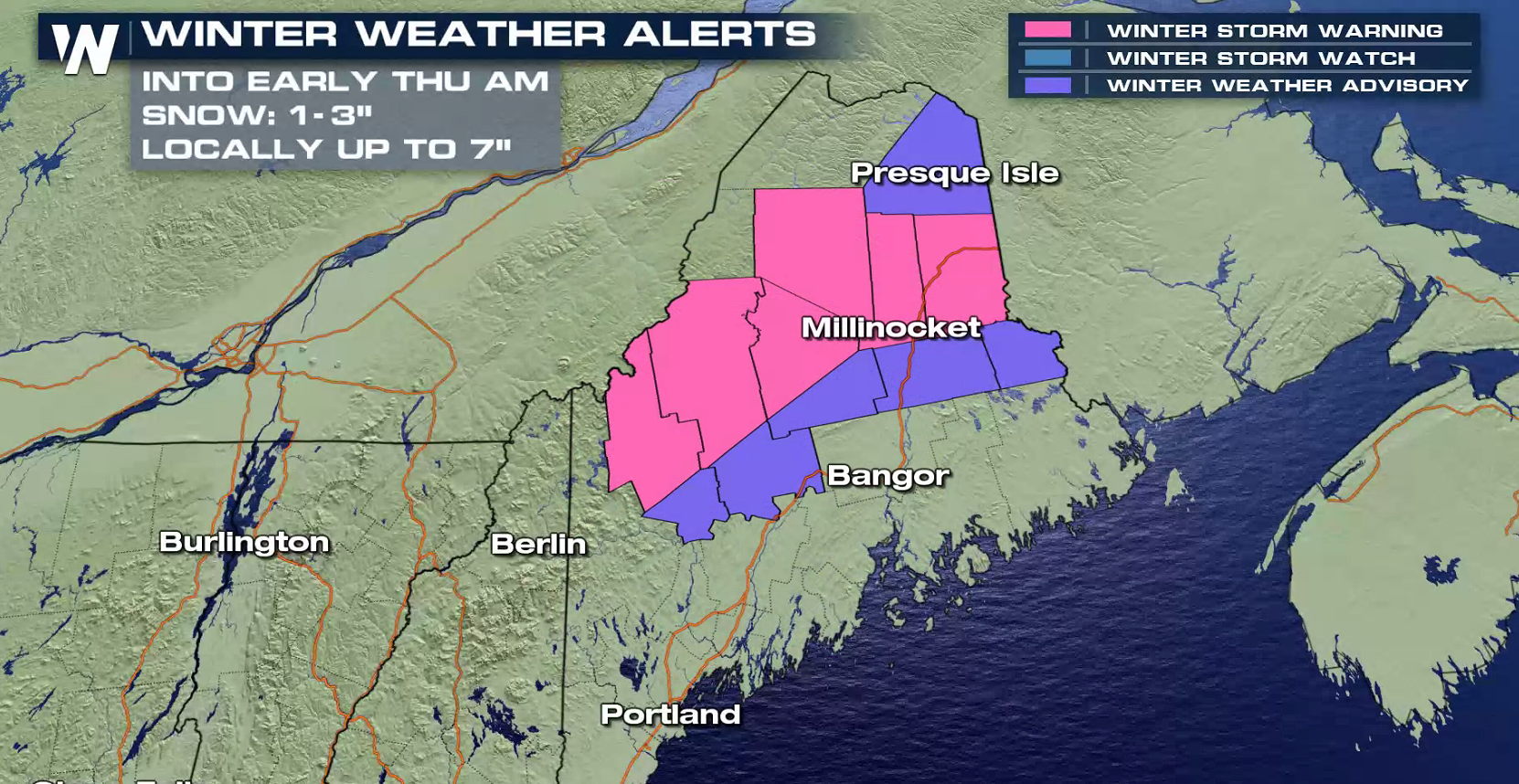 Significant Snow Ahead for Maine