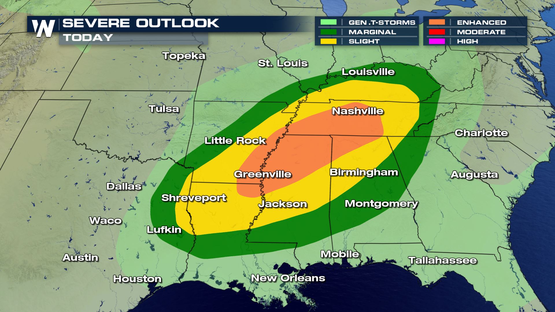 Monday Severe Weather Update