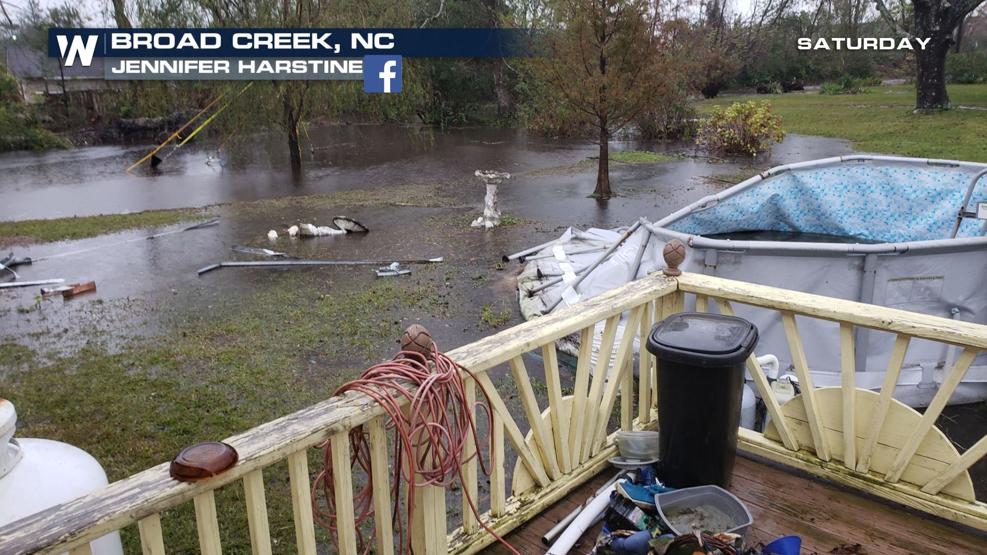 North Carolina Today: Freezing Rain, Waterspout, And Tidal Flooding