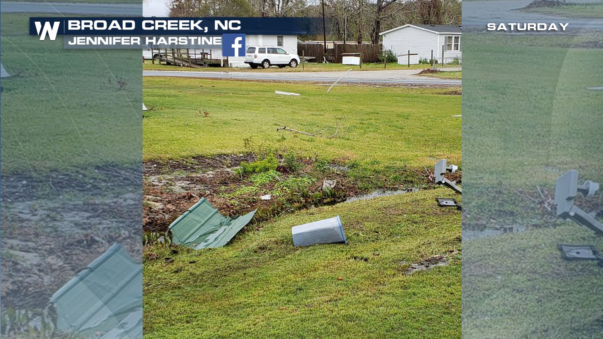 North Carolina Today: Freezing Rain, Waterspout, and Tidal Flooding