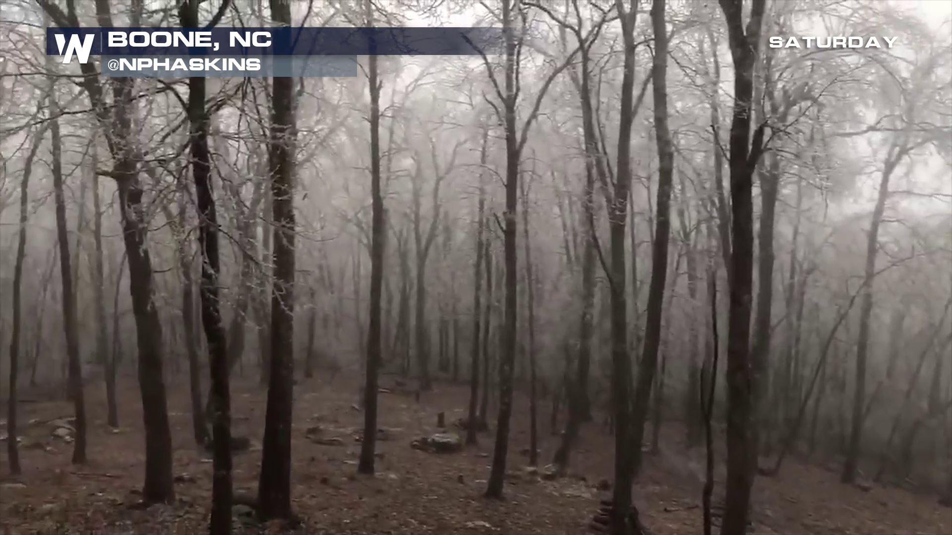 North Carolina Today: Freezing Rain, Waterspout, and Tidal Flooding