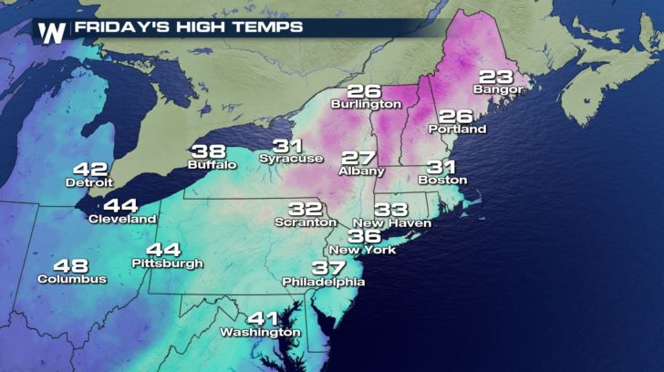 FROZEN TURKEY: Northeast Gets Arctic Blast for Thanksgiving