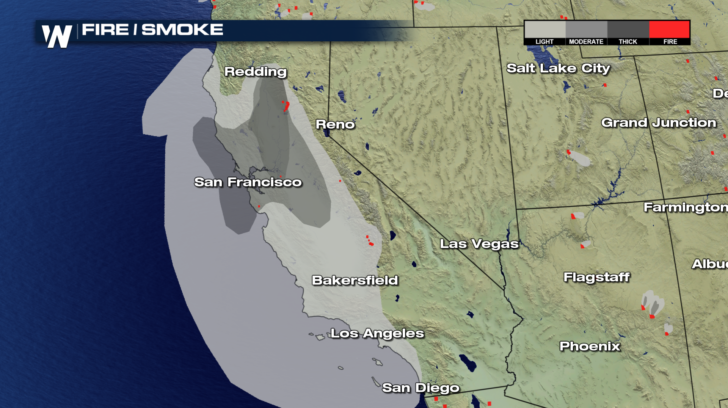 Fires Causing Poor Air Quality In California