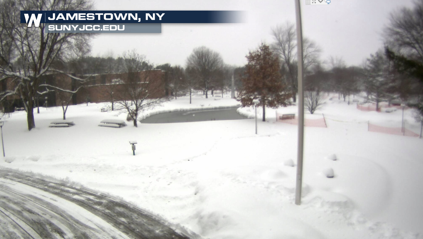 Heavy Lake Effect Snow Falling in the Eastern Great Lakes - WeatherNation