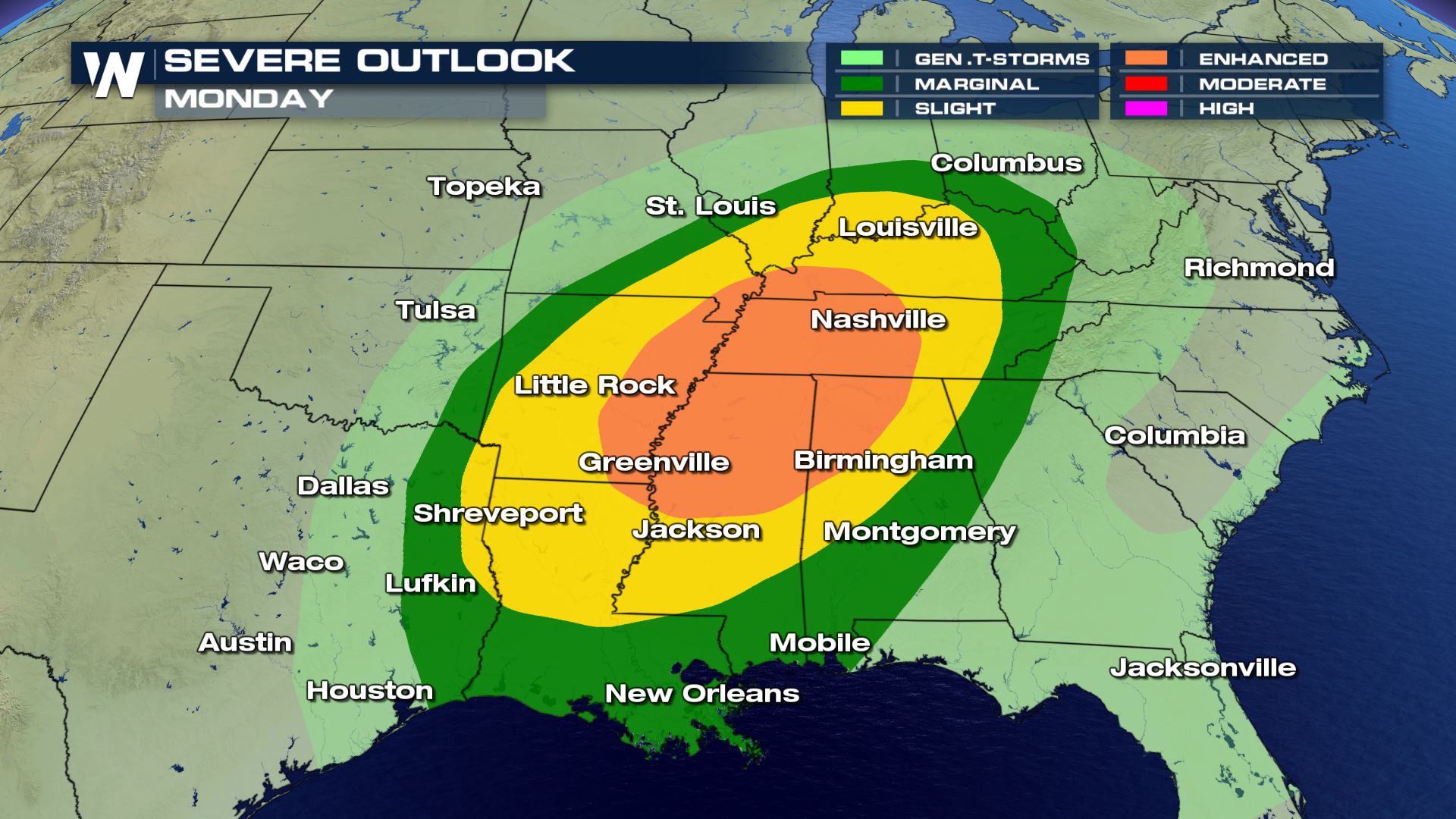 Your Extended Severe Weather Forecast - WeatherNation