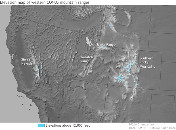 Snow and Climate Bring Good and Bad Ski Conditions