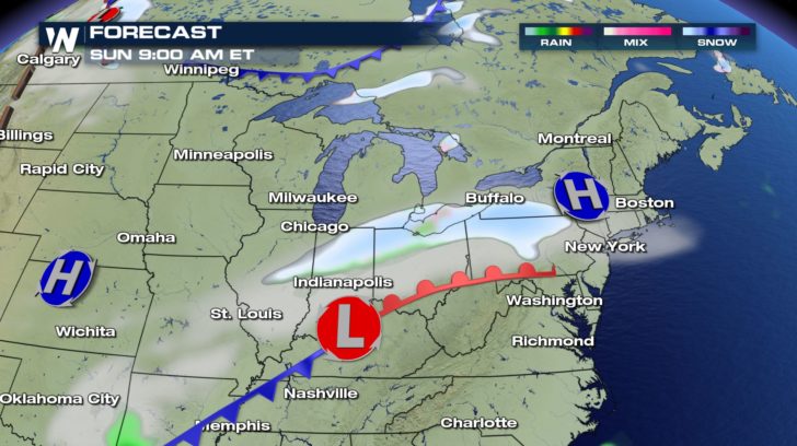 Clipper System Brings More Snow To Northeast U.S.