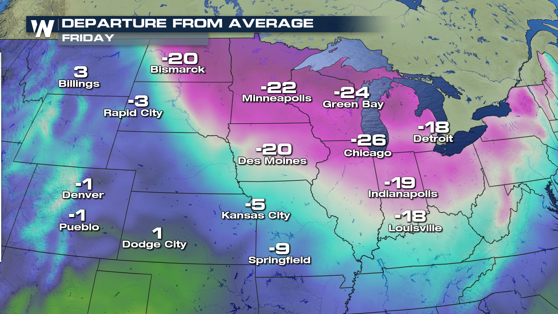 Roller Coaster Temperatures to Close Out the Week - WeatherNation