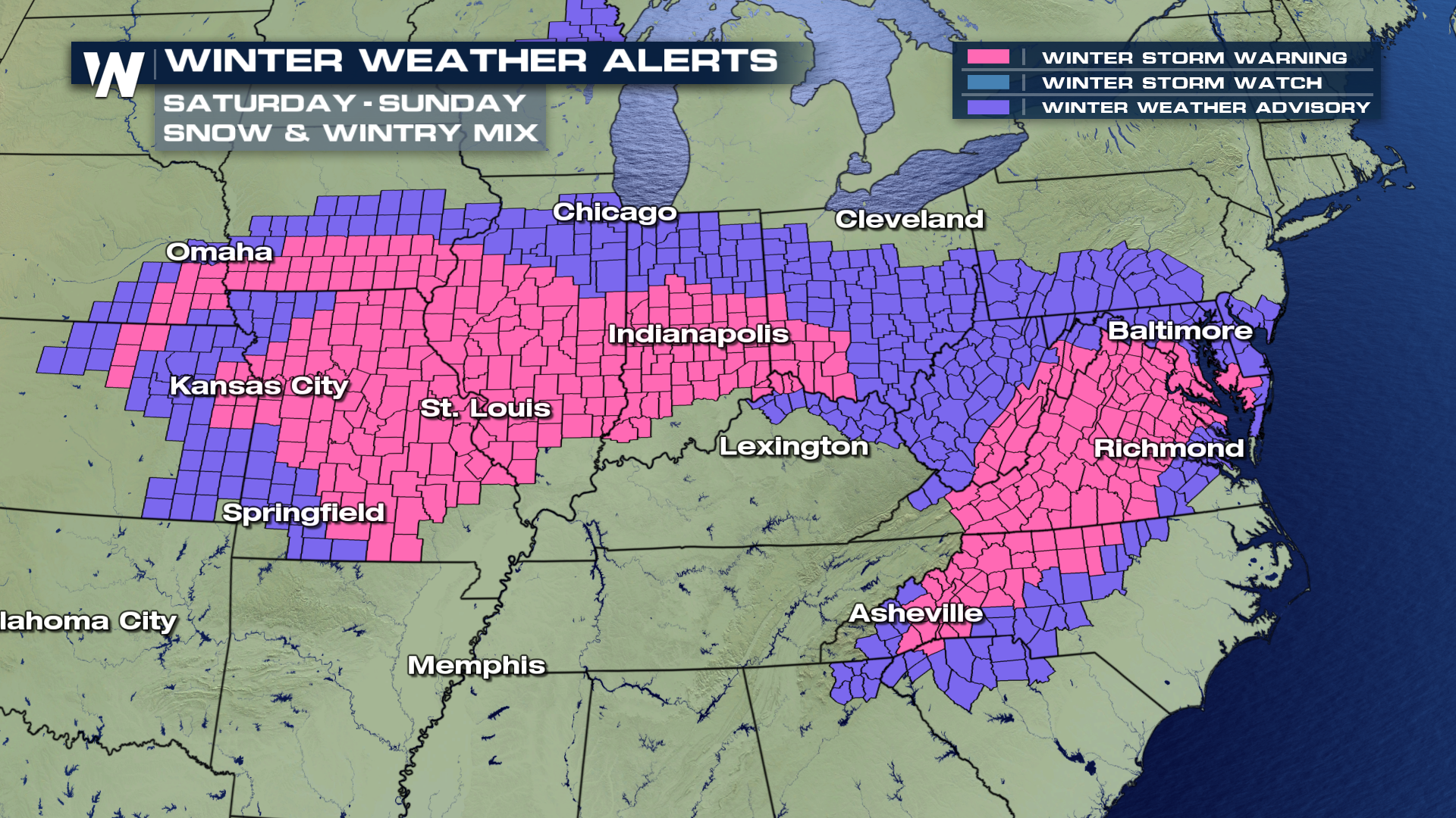 Winter Storm Continues Across The Eastern U.S. - WeatherNation