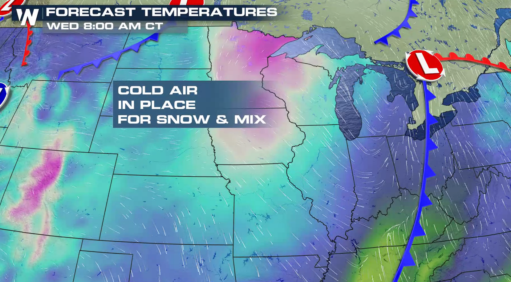 Snow and Ice in the Plains and Great Lakes - WeatherNation