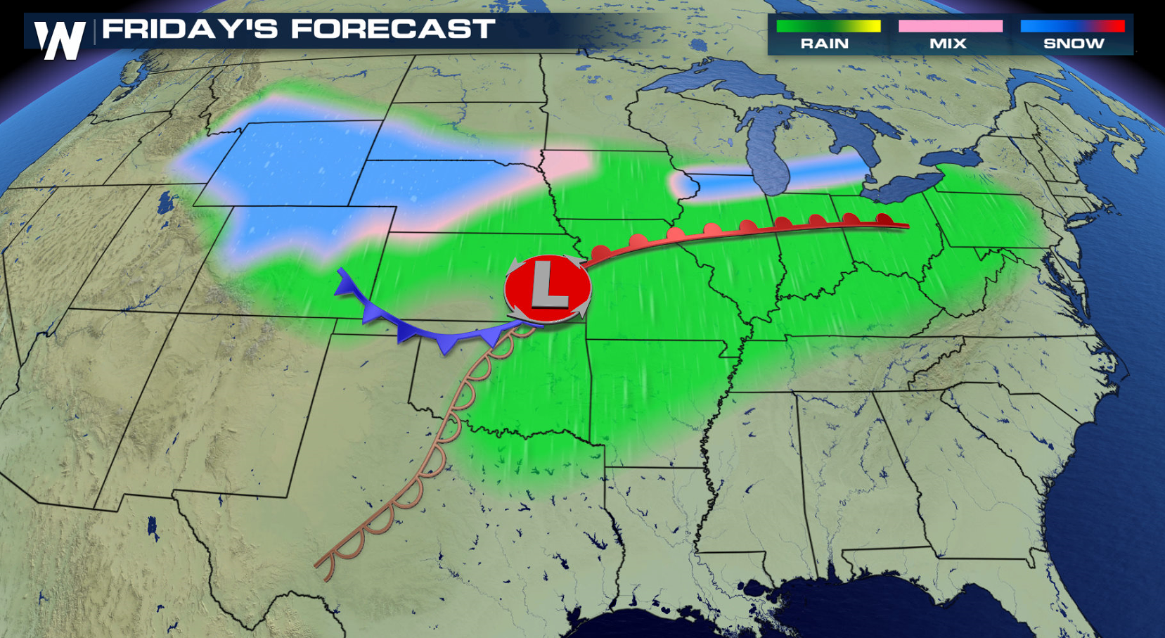 Severe Weather Possible in the Plains into the Weekend - WeatherNation