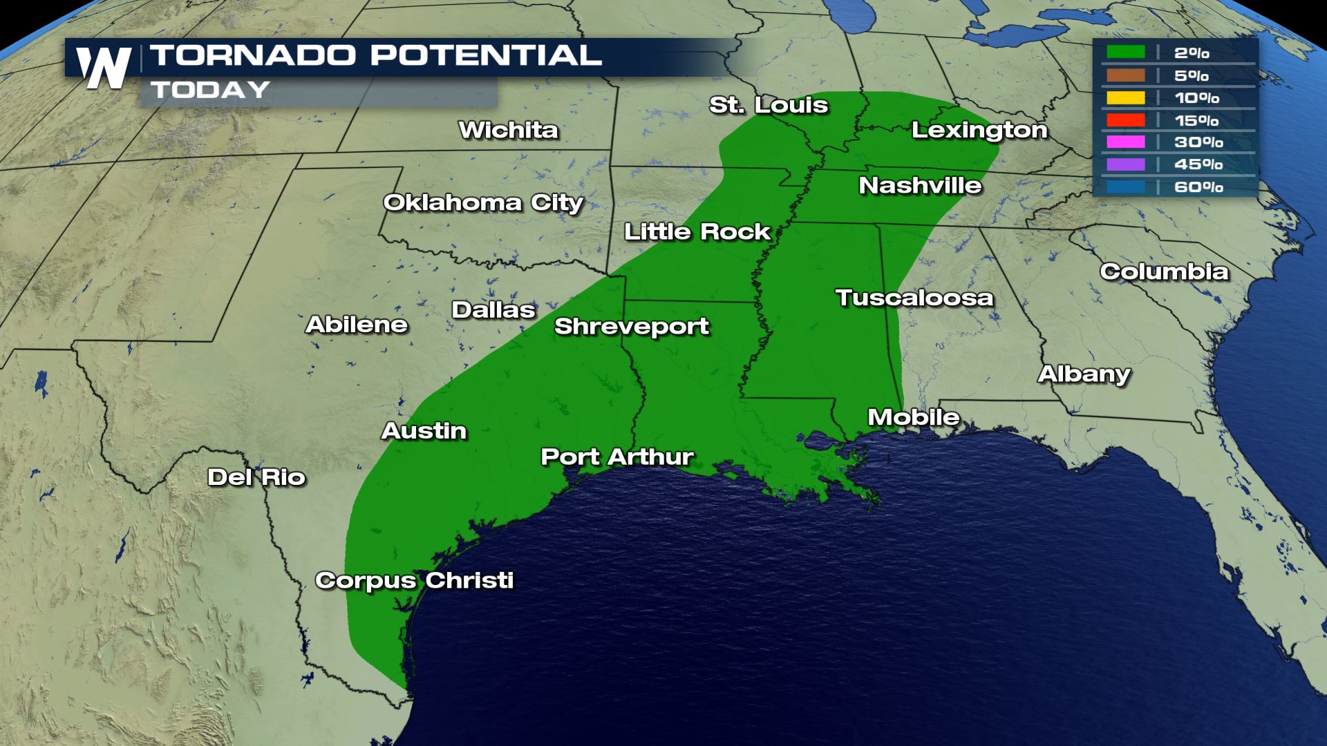Severe Storms Sunday from East Texas to the Ohio Valley - WeatherNation