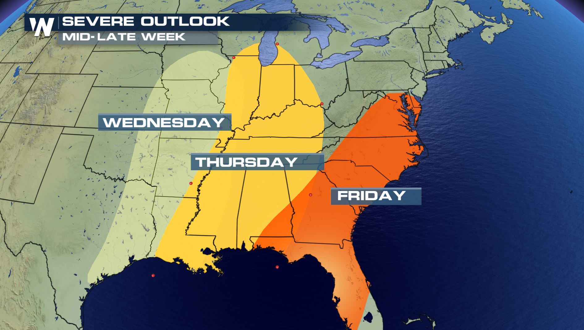 Another Severe Threat Looms Midweek - WeatherNation