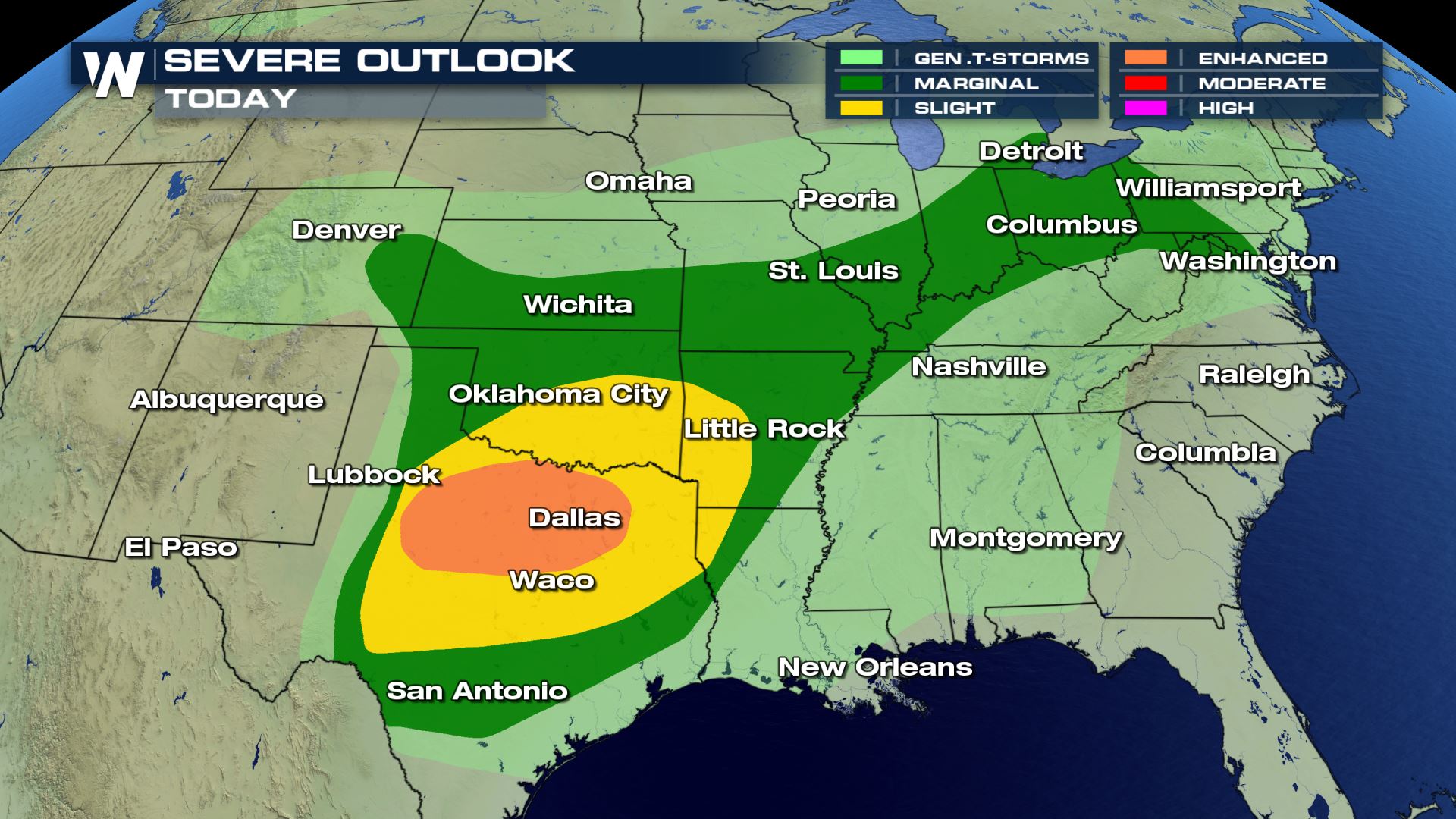 Severe Potential in the Plains and Ohio Valley - WeatherNation