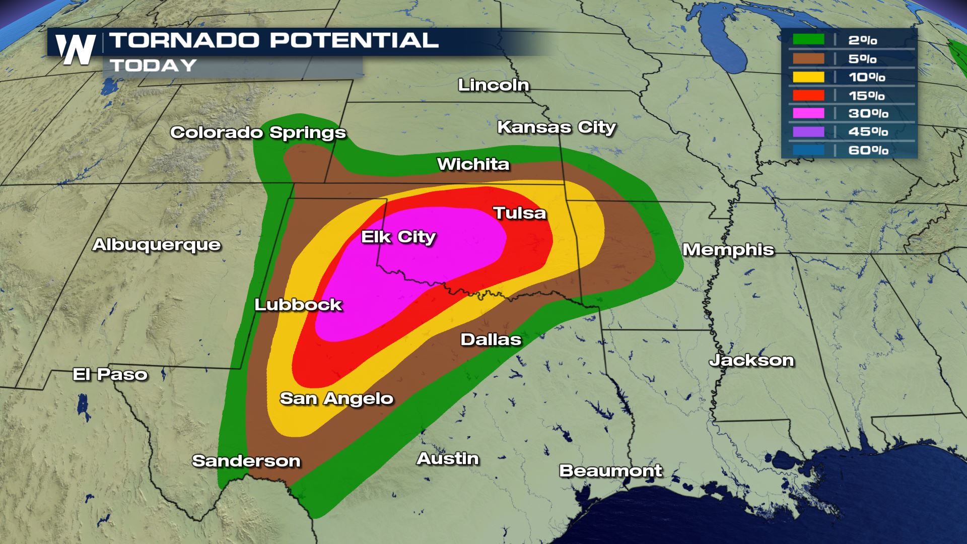 Tornado Outbreak for the Southern Plains Monday - WeatherNation