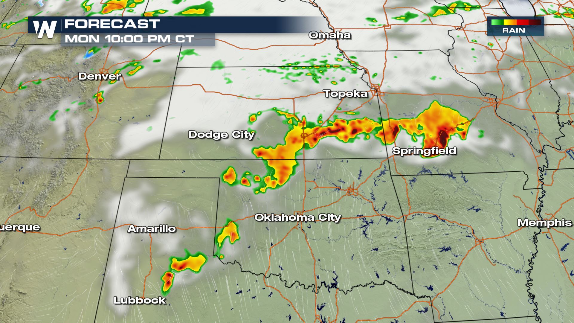 Tornado Threat Across The Plains Today - WeatherNation