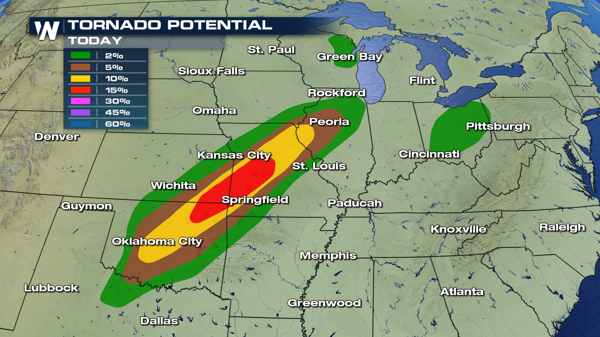 More Severe Storms for the Plains Wednesday - WeatherNation