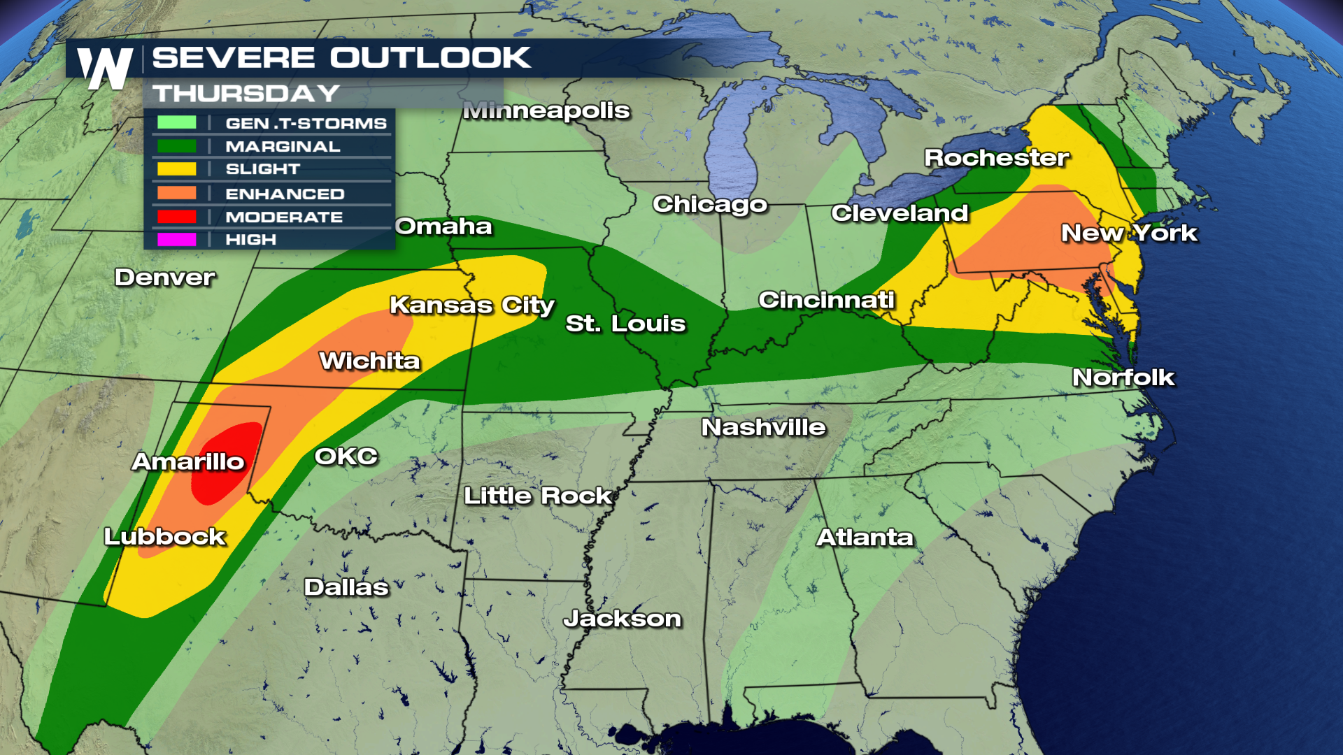 Severe Weather for the Northeast and Plains - WeatherNation