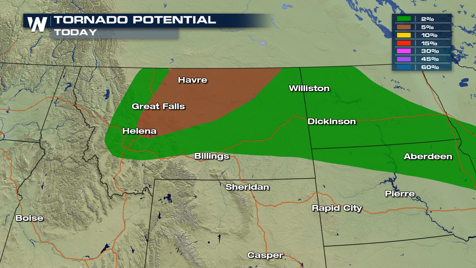 Tornadoes in the Forecast for Montana Thursday WeatherNation