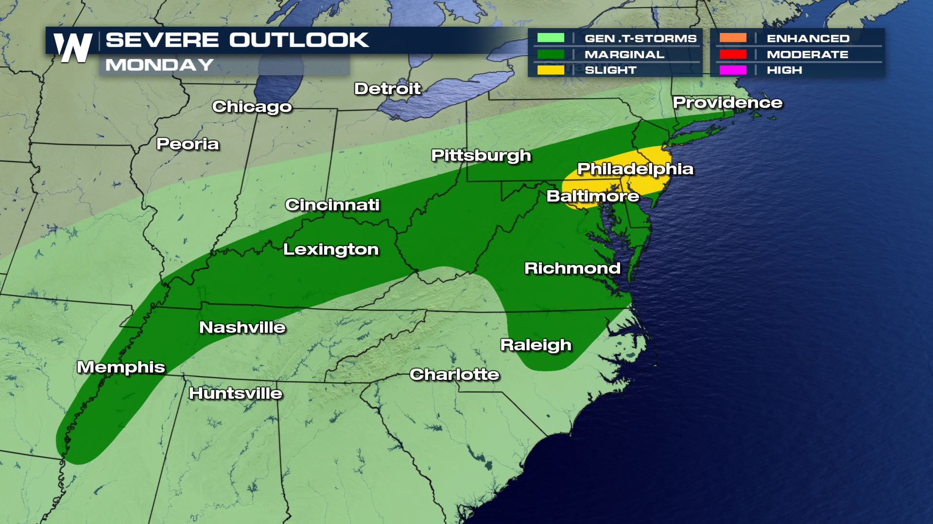 Severe Storms Possible Monday & Tuesday - WeatherNation