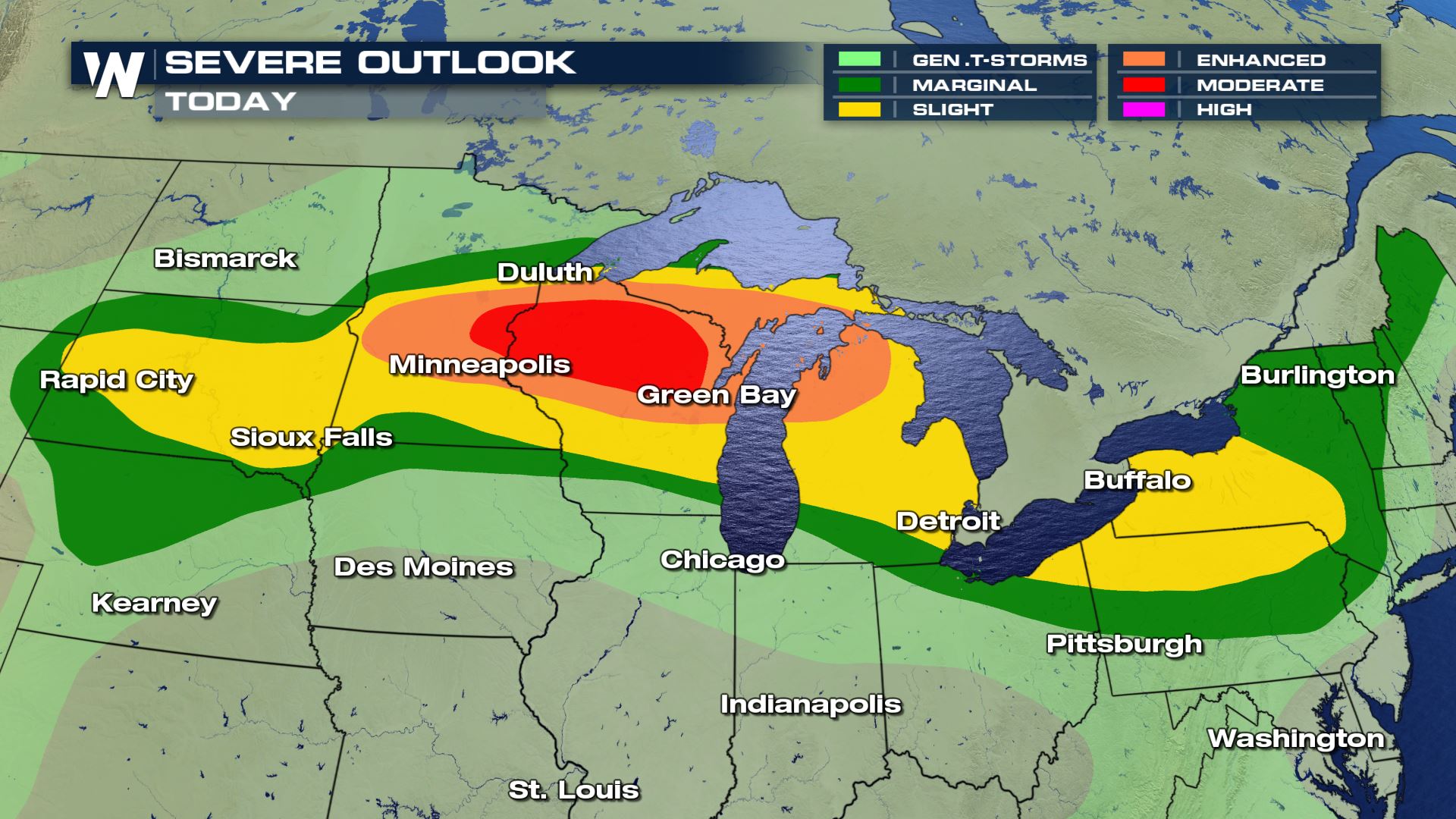 SEVERE WEATHER: Major Severe Threat for Midwest - WeatherNation