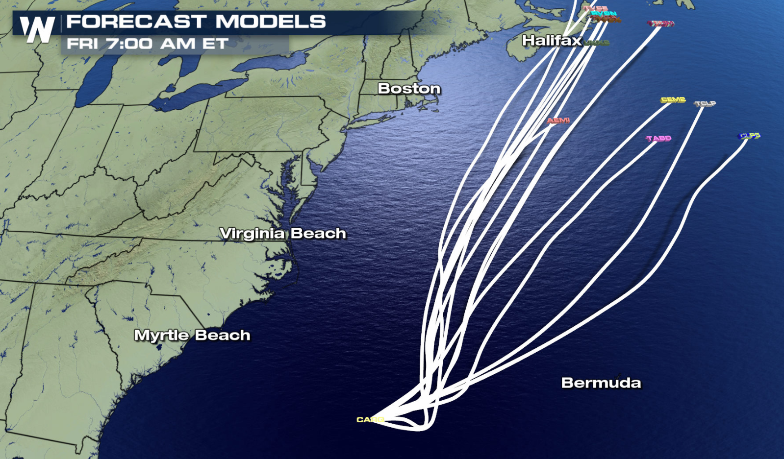 Jet Stream Steers Atlantic Currents