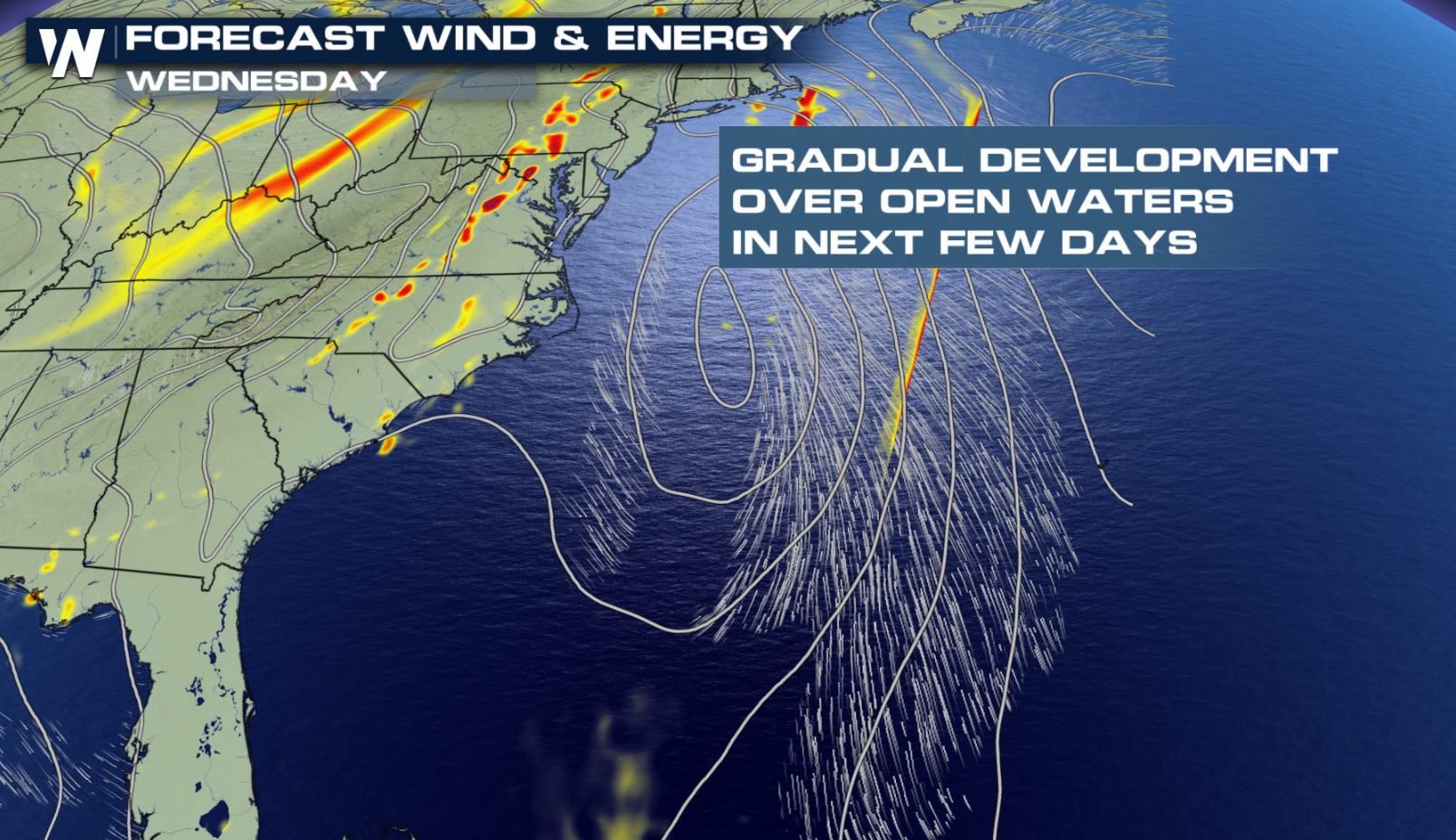 Jet Stream Steers Atlantic Currents