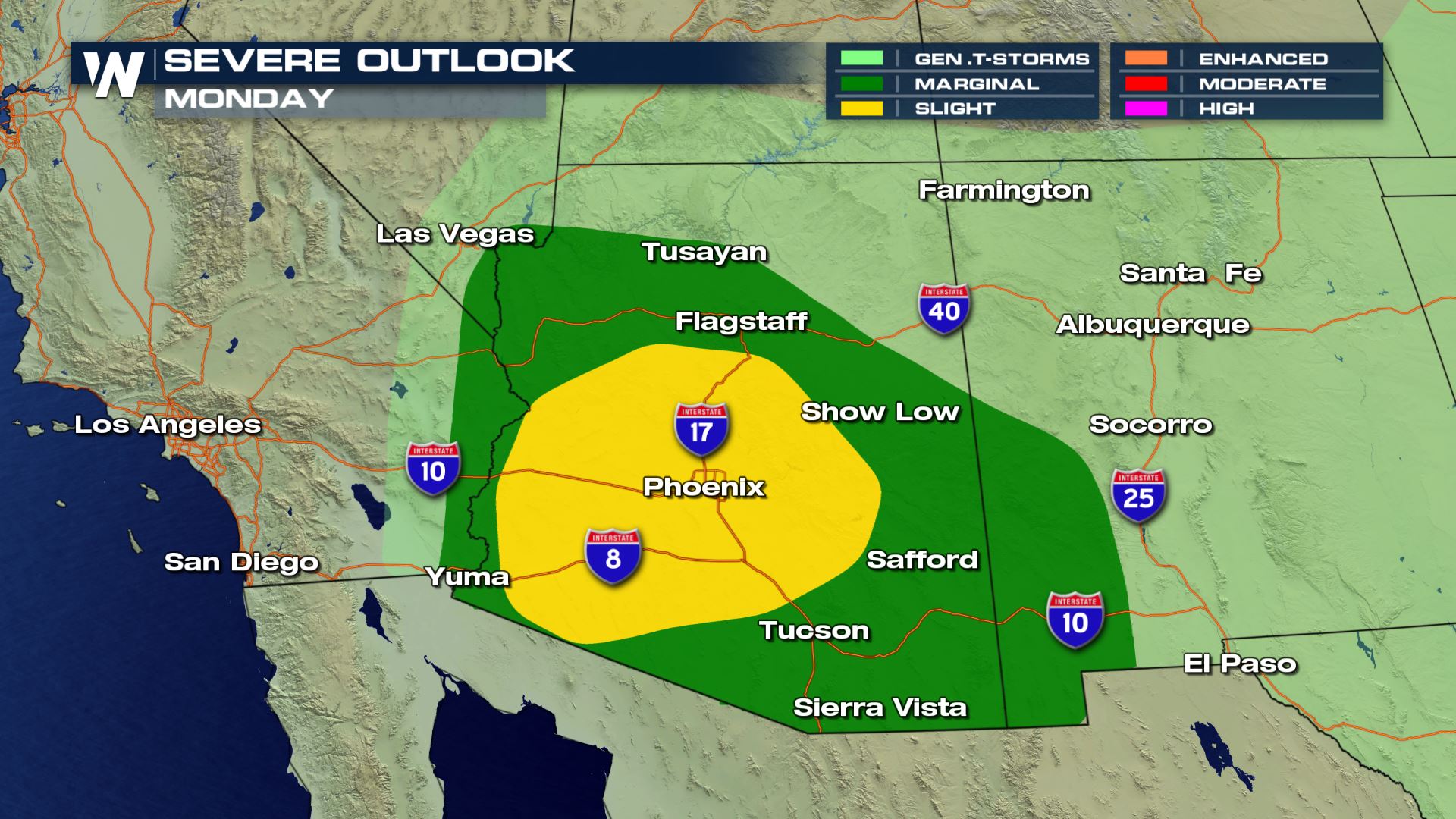 Remnants of Lorena Moisture Impact Southwest WeatherNation