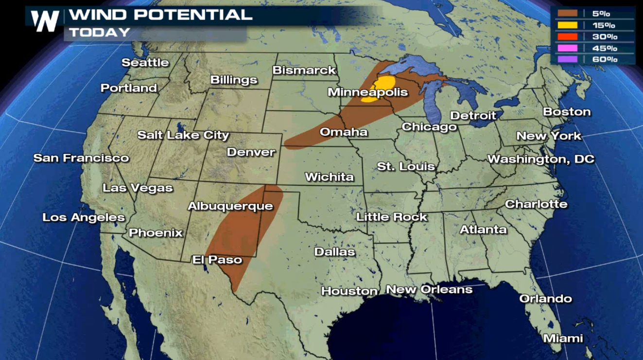 Threat for Severe Storms in the Upper Midwest - WeatherNation