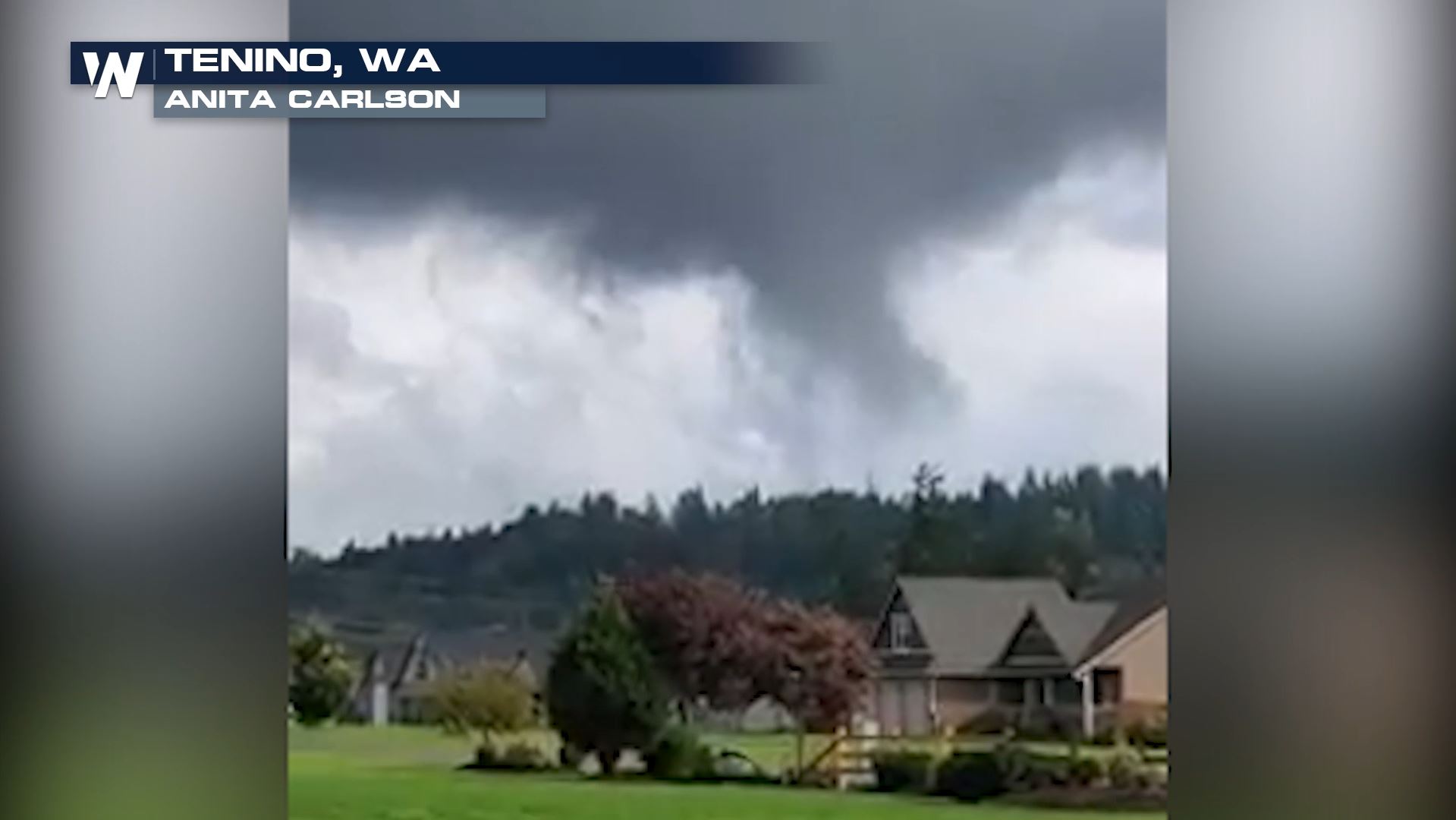 Weak Tornado in Washington State WeatherNation
