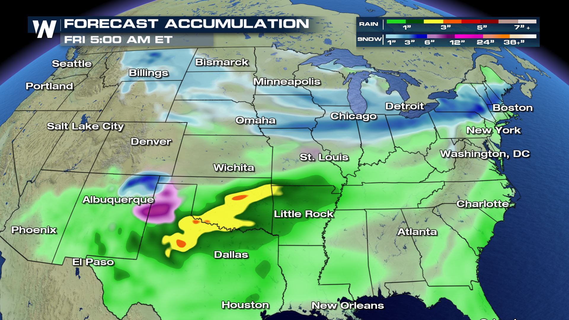 Snow, Heavy Rain Expected with Late Week Storm - WeatherNation