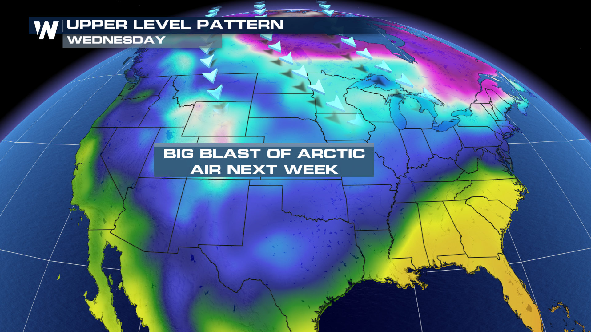 Mild Sunday Before Arctic Air Invades - WeatherNation