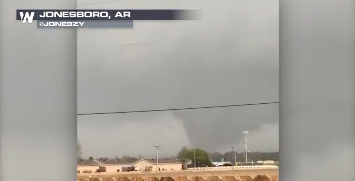 Jonesboro tornado rated EF3 WeatherNation