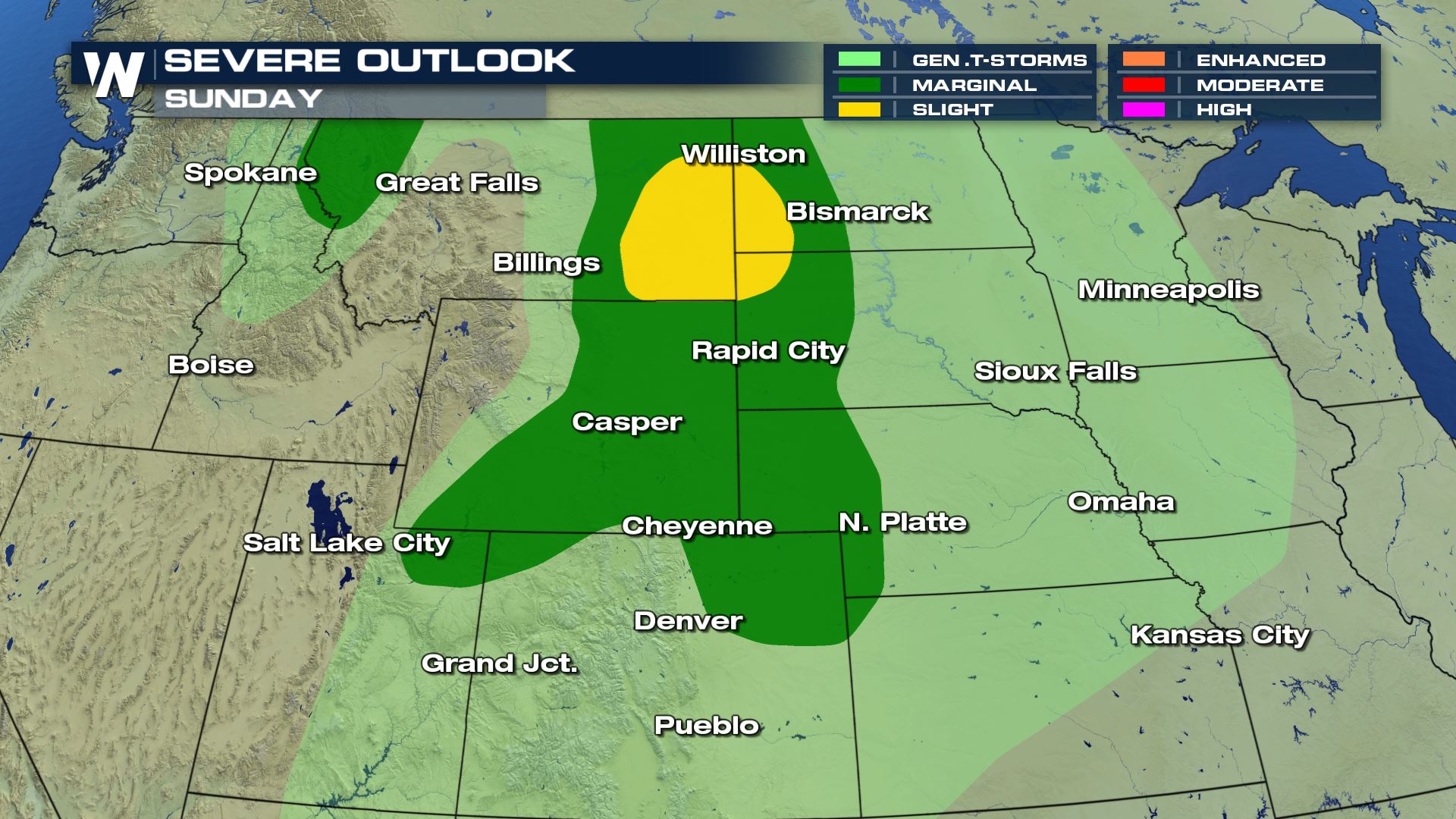 Severe Storms Threaten the High Plains & Midwest - WeatherNation