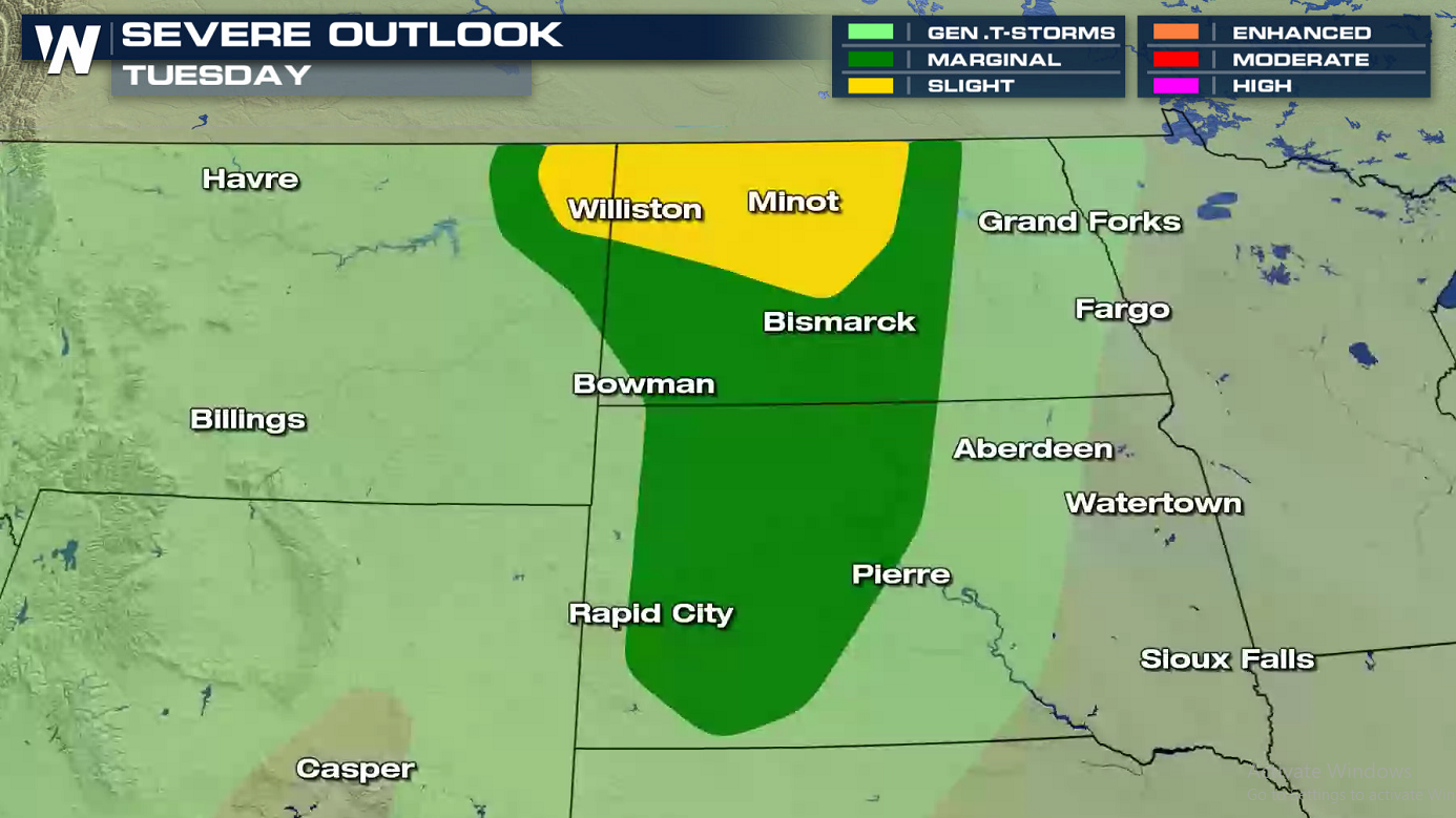 Tuesday Severe Storms in the Northern Plains - WeatherNation