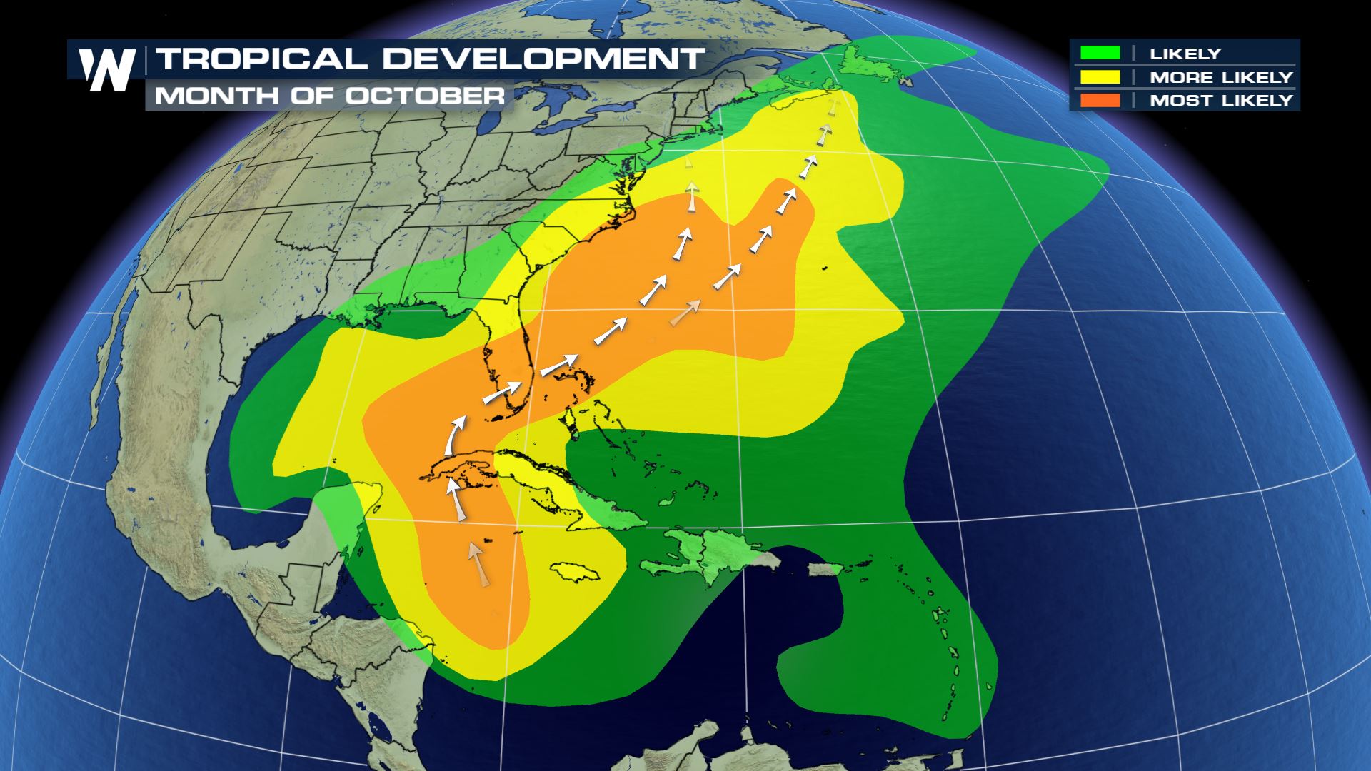 Tropics Update Areas of Interest in the Atlantic Basin WeatherNation