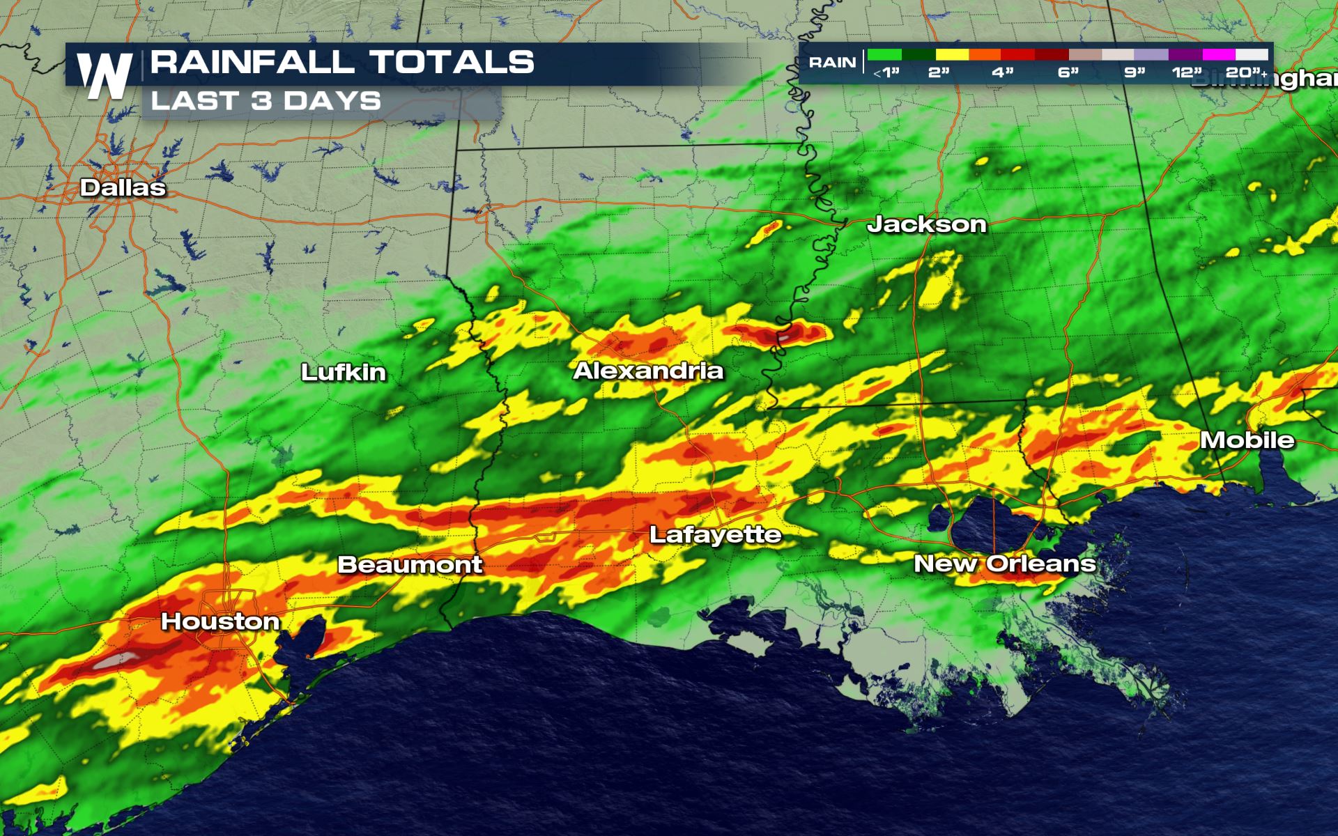 Flooding Threat Continues Along the Gulf Coast - WeatherNation