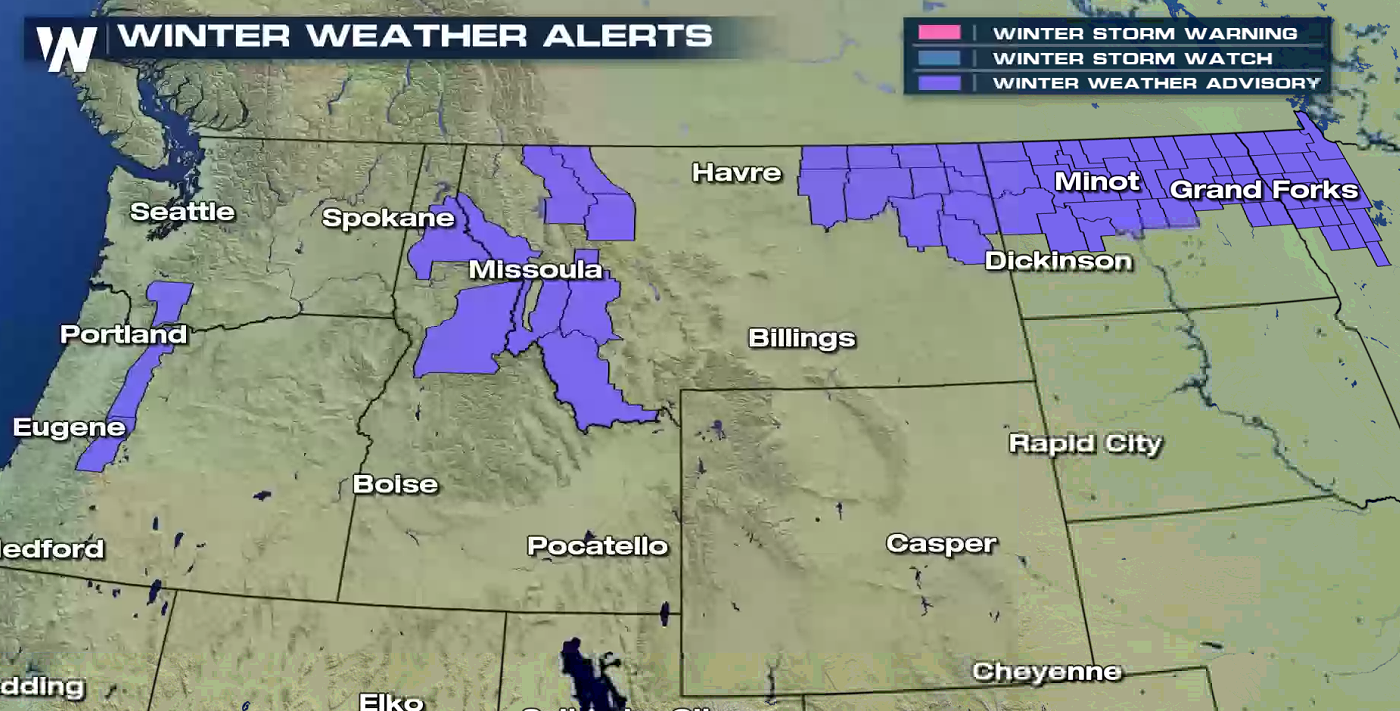 Rain & Ice from the Northwest to the Northern Plains - WeatherNation
