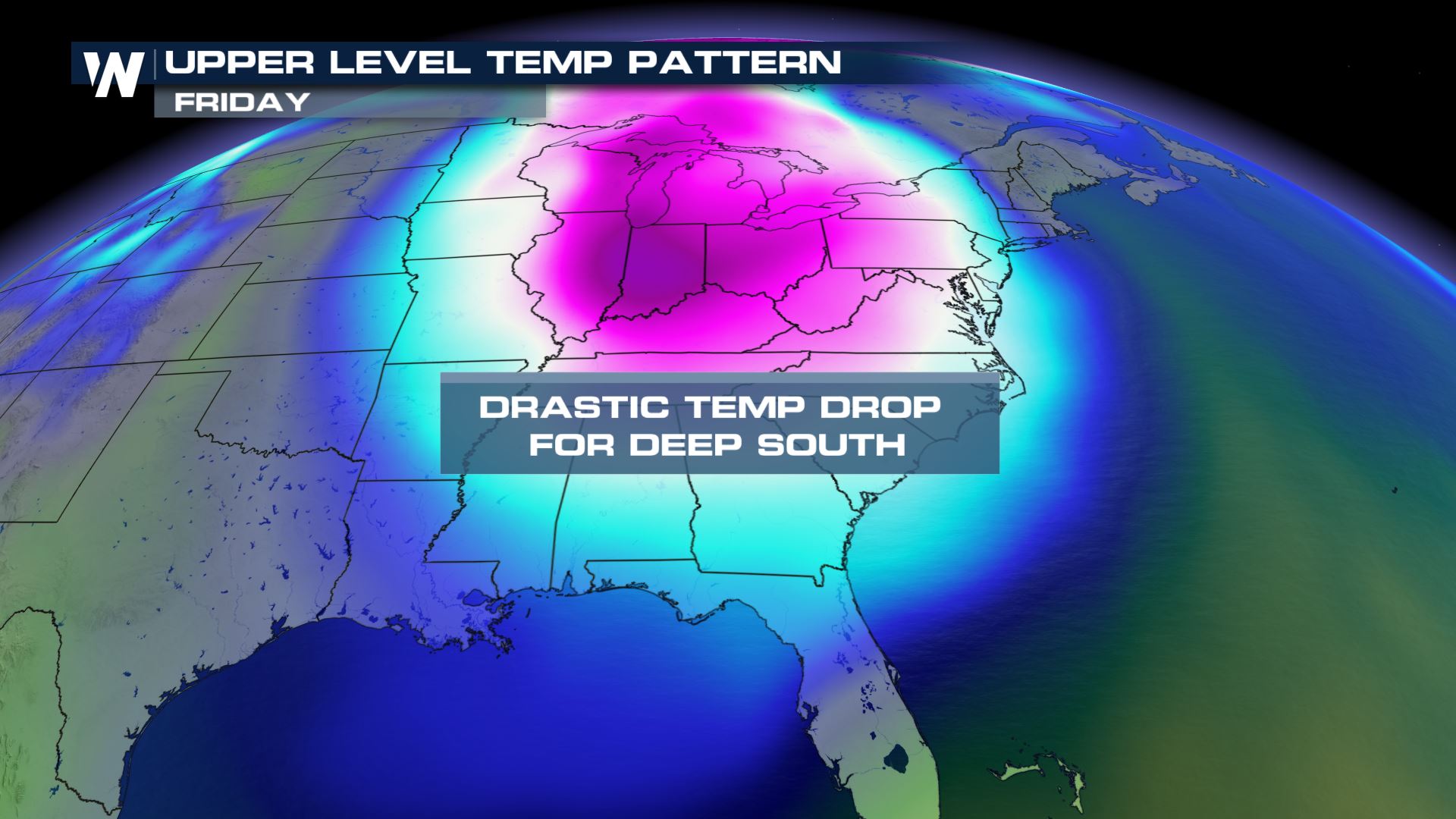 Arctic Blast for Deep South This Week - WeatherNation