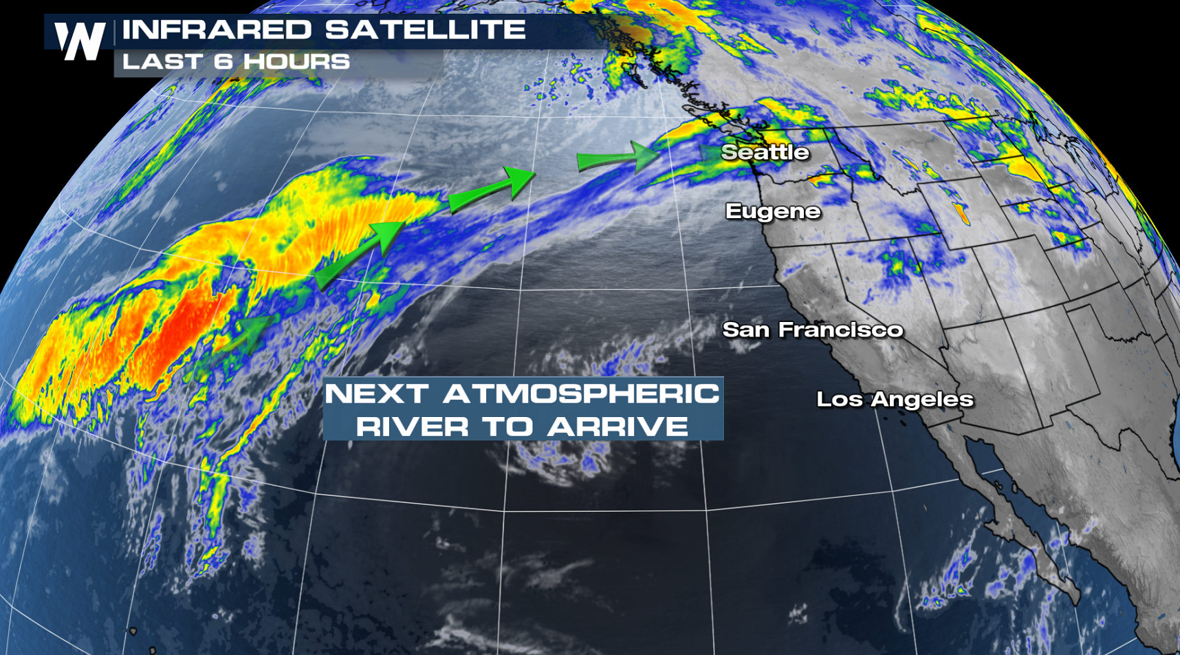 Persistent Snow and Rain Moving Across the West - WeatherNation