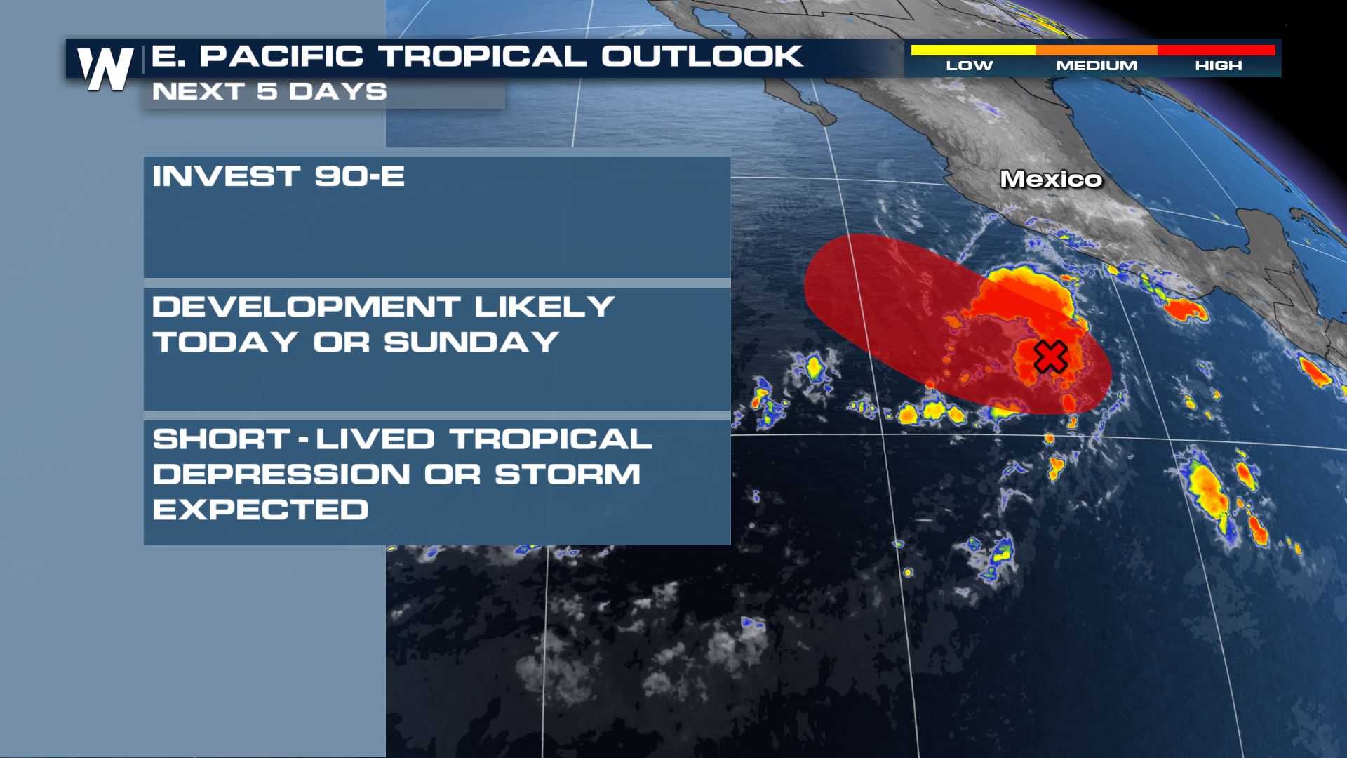 Low in the Eastern Pacific Could Develop into First Tropical System of ...
