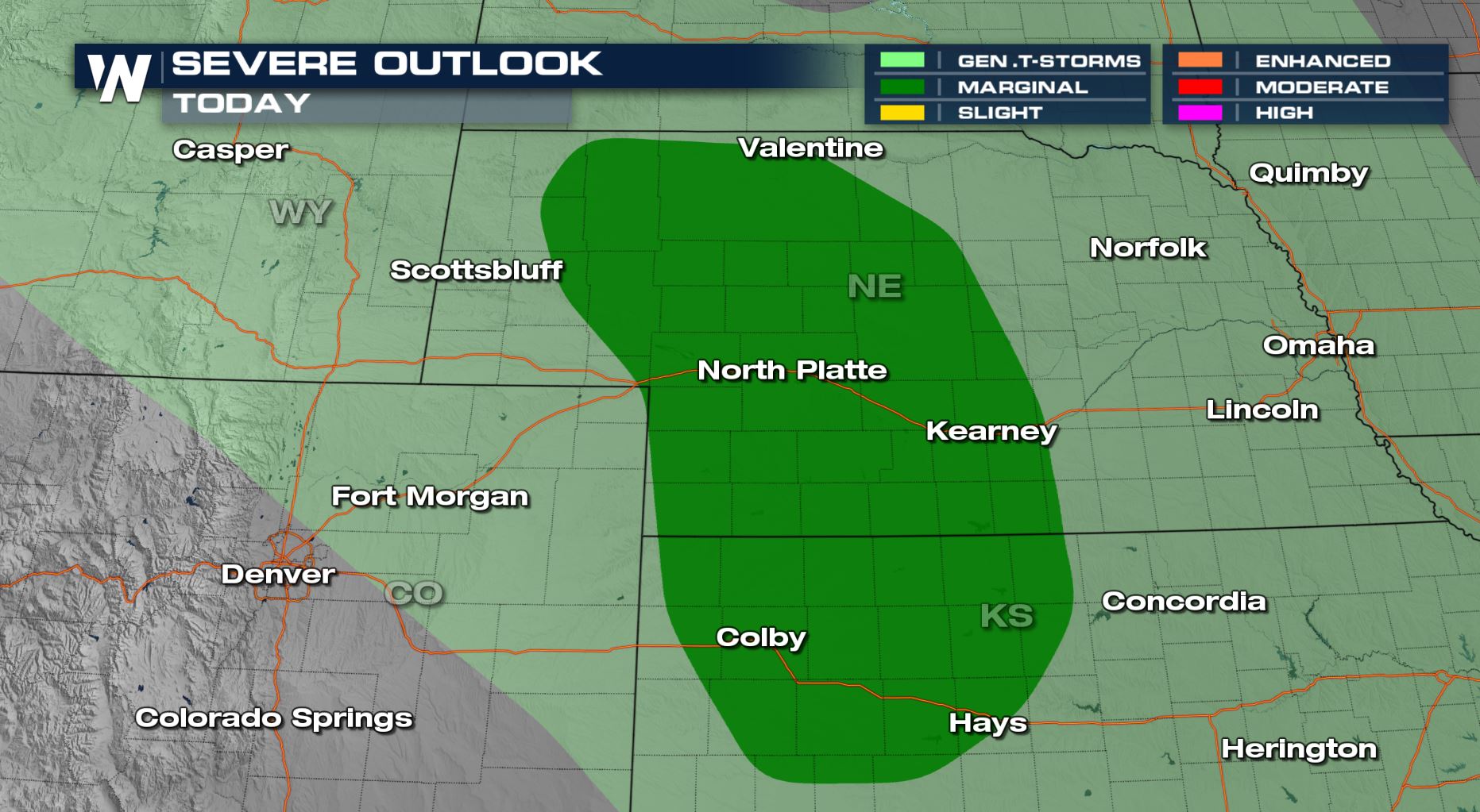 Severe Weather Returns to the Plains Thursday - WeatherNation