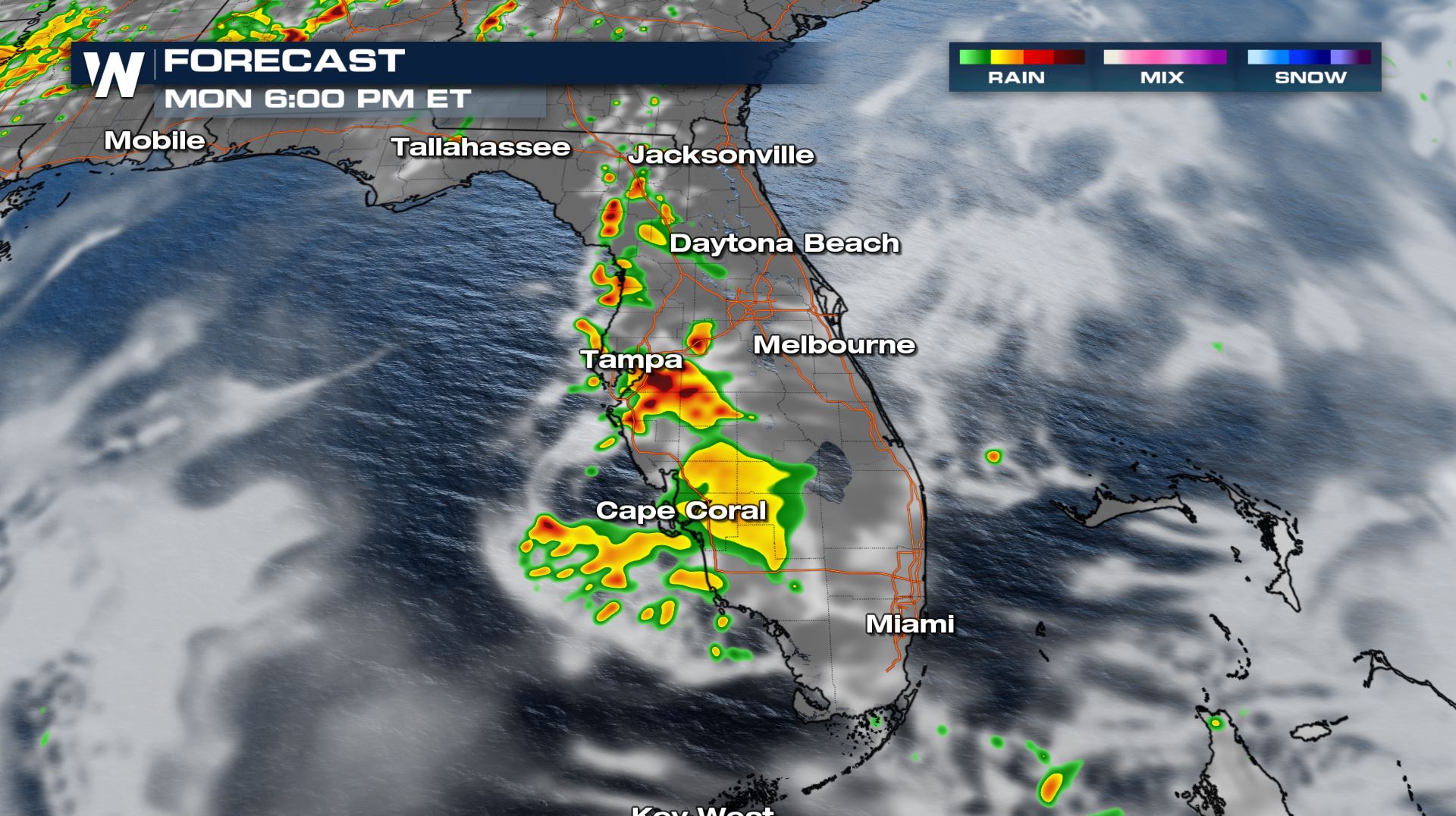 Florida Storms Lead to Flooding Threat - WeatherNation